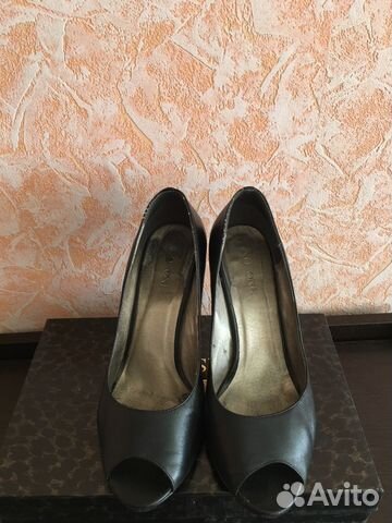 Туфли женские чёрного цвета нат кожа 39р Туфли женские чёрного цвета нат кожа 39р