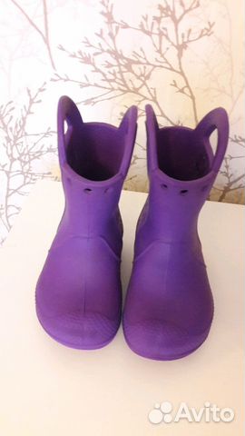 Резиновые сапоги crocs c6