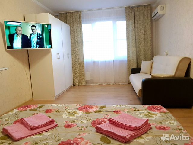 

1-к. квартира, 40 м², 2 кровати