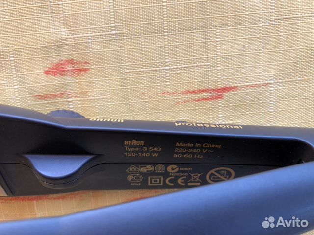 Выпрямитель Щипцы Braun ES1 Professional Ceramic S