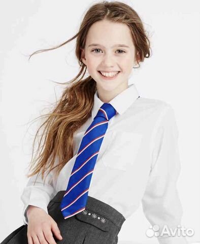 Блузка белая новая Marks & Spencer 8 лет 128 см