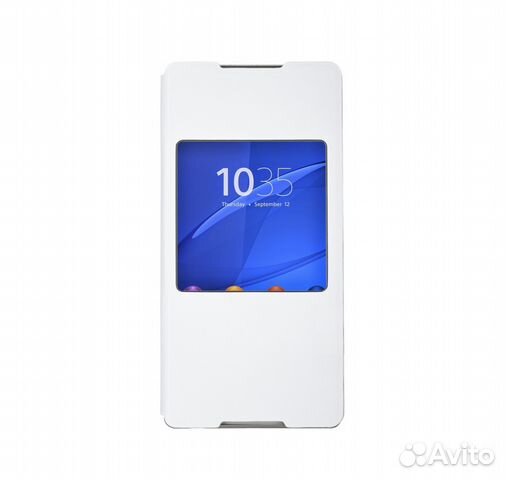Оригинал чехол на Sony SCR30 Xperia Z3+ (white)