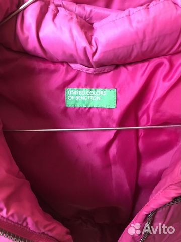 Benetton Пуховик 104-110 Benetton Пуховик 104-110