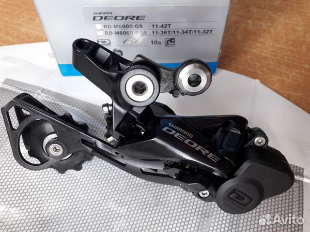 Новый переключатель Shimano Deore M6000 (10ск.)