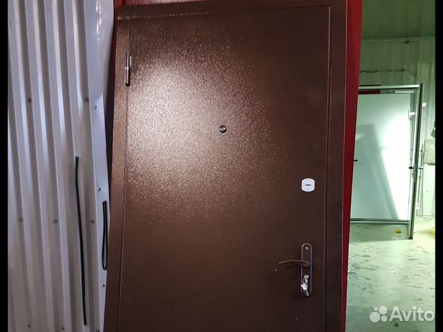 Дверь стальная с покрытием порошок медь