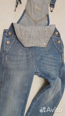 Джинсовый комбинезон Zara Джинсовый комбинезон Zara