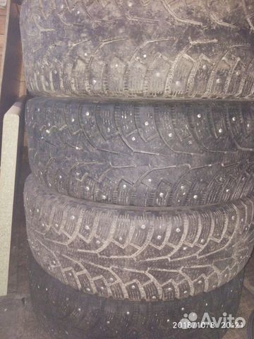 Продам зимние шипованные шины 225/60 R17 Nokian