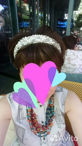 Ободок свадебный / для торжества