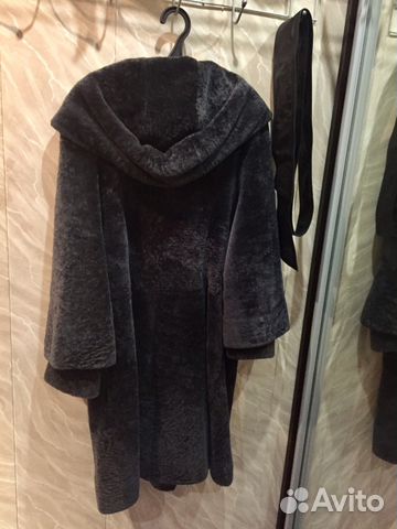 Женская шуба из стриженного мутона Женская шуба из стриженного мутона