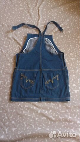 Джинсовый сарафан для беременных 44-46 Джинсовый сарафан для беременных 44-46