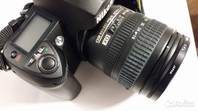 Nikon D70S c объективом