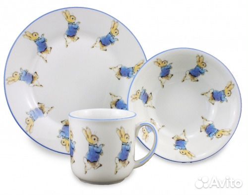 Набор детской посуды Reutter Porzellan 3 предмета