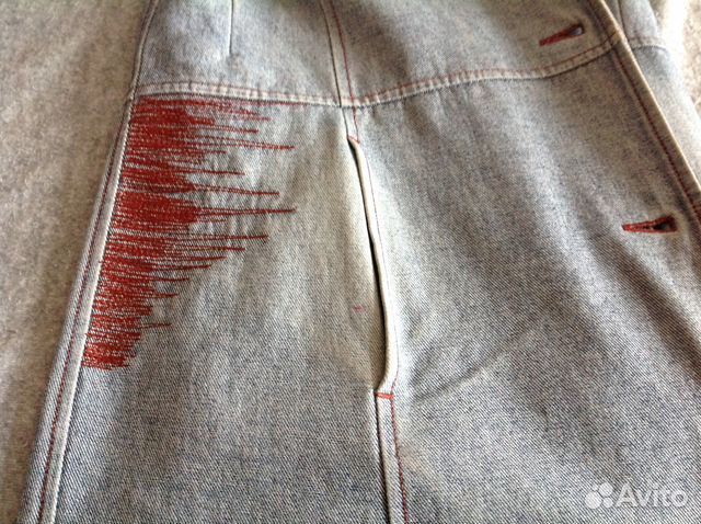 Пальто дизайнерское джинсовое biriukov S-M Пальто дизайнерское джинсовое biriukov S-M