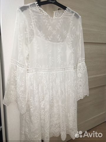 Платье Zara белое Платье Zara белое