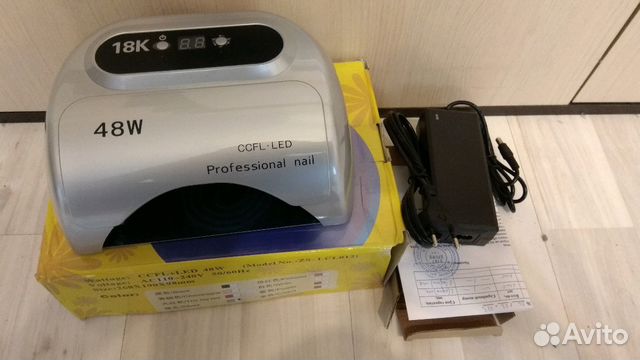 Гибридная лампа 48Вт ccfl+LED с дисплеем серебро Гибридная лампа 48Вт ccfl+LED с дисплеем серебро