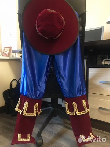 Костюм кота в сапогах или мушкетёра Костюм кота в сапогах или мушкетёра