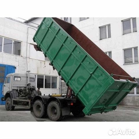 Вывоз мусора пухто 27м3 контейнер 27 м3