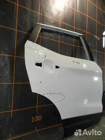 Дверь задняя правая для Nissan Qashqai J11