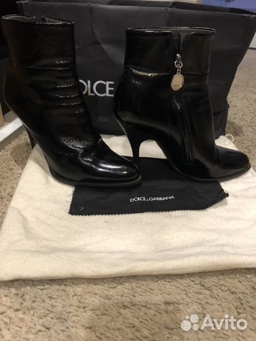 Лаковые ботинки dolcegabbana оригинал