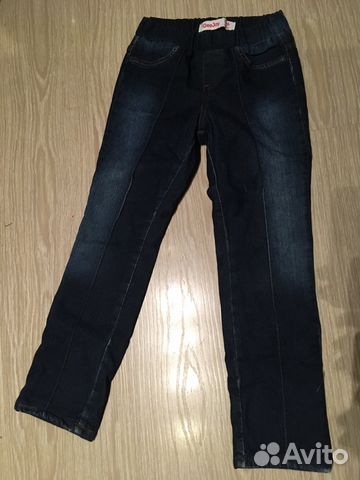 Джинсы с флисом Глория джинс