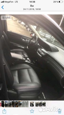 Mercedes-Benz S-класс 4.7 AT, 2011, 107 000 км