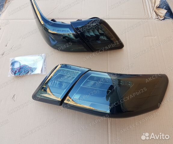 Стопы LED тюнинг Toyota Camry 40 45 2006-2011 Черн