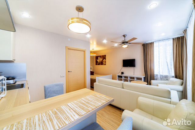 

Квартира-студия, 35 м², 2 кровати