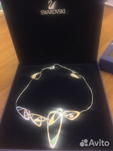 Колье и сережки Swarovski Колье и сережки Swarovski