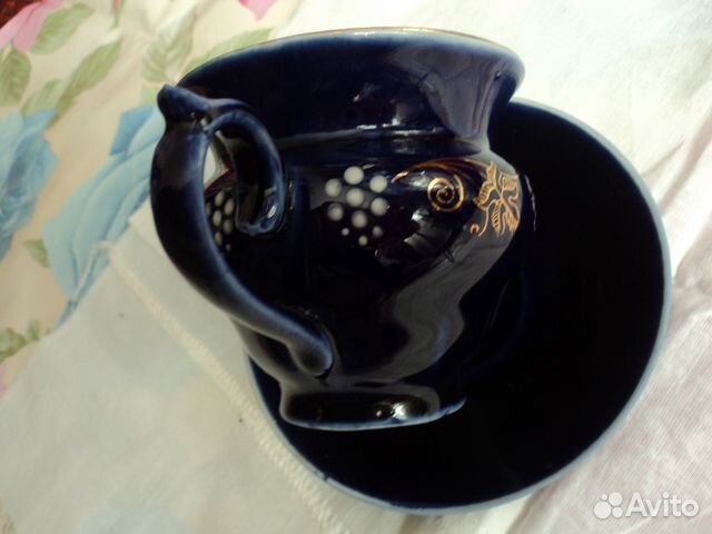 Чашка с блюдцем СССР Чашка с блюдцем СССР