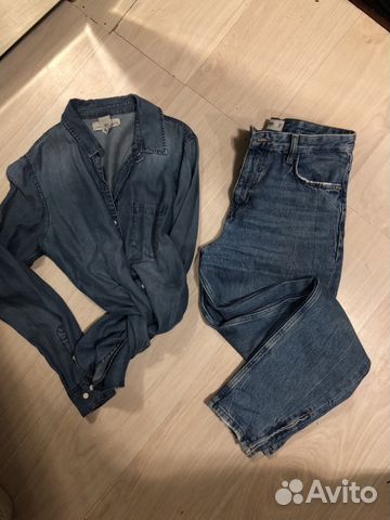 Продам рубашку фирмы H&M и джинсы mango Продам рубашку фирмы H&M и джинсы mango