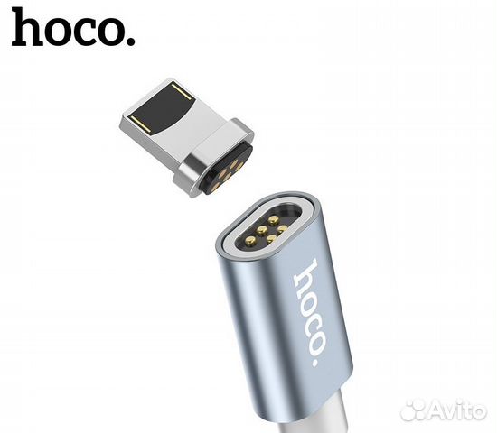 Магнитный кабель для iPhone Lightning-usb Hoco U40
