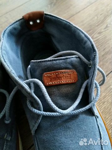 Кеды из джинсовой ткани Timberland
