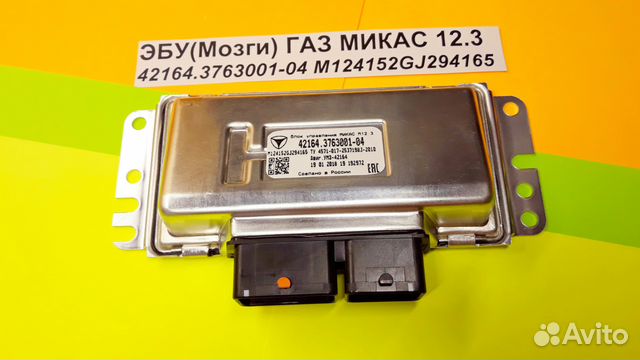 Эбу Мозги на газ Микас 12.3 42164.3763001-04 Эбу Мозги на газ Микас 12.3 42164.3763001-04
