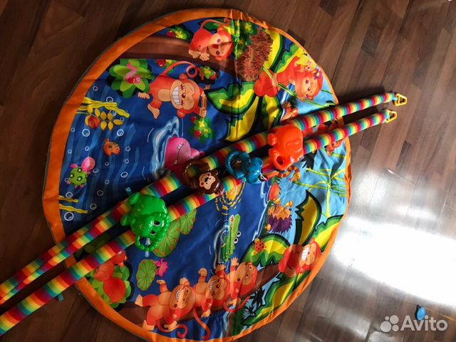 Развивающий коврик baby key body carpet