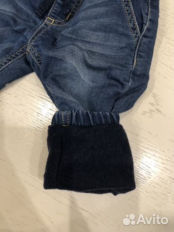 Джинсы на флисе Джинсы на флисе