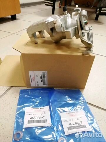 Суппорт тормоза задний outlander, asx