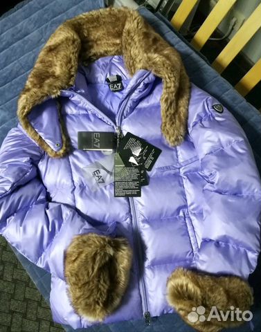 Новая куртка пуховик EA7 Emporio Armani Оригинал