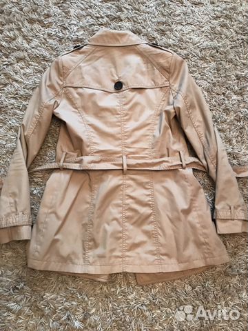 Плащ тренч stradivarius