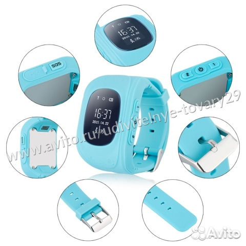 Smart Baby Watch Q50 с GPS навигатором няня