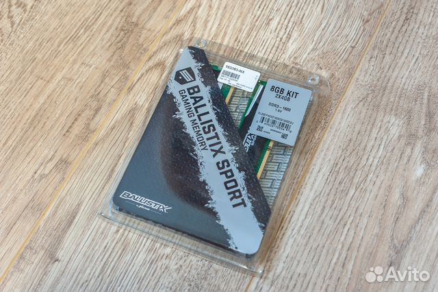 Озу DDR3 8Gb (4gb x2) Crucial Ballistix Sport