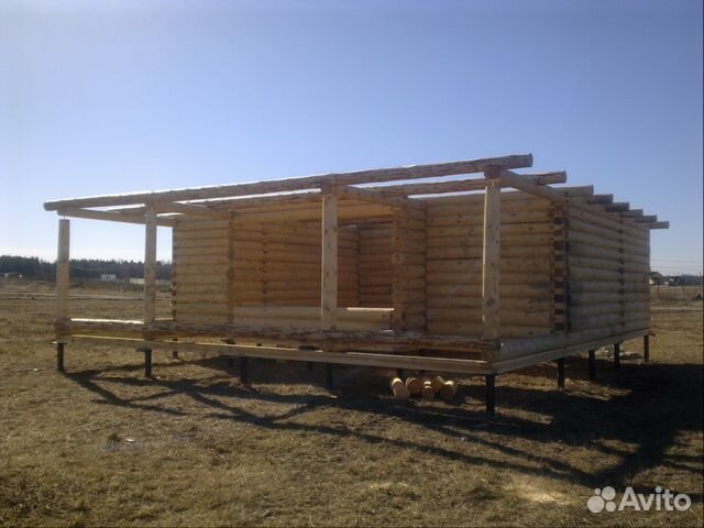 Сруб дома 8Х8+2.Доставка Включена Сруб дома 8Х8+2.Доставка Включена