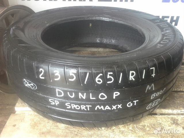 235 65 17 dunlop SP sport maxx GT