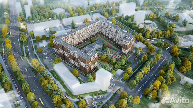 1-к квартира, 35.7 м², 11/17 эт.