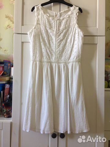 Платье из хлопка H&М Платье из хлопка H&М