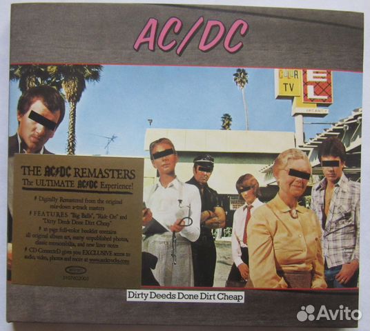 CD AC/DC 1976 Dirty Deeds Done Dirt Cheap (Digi)