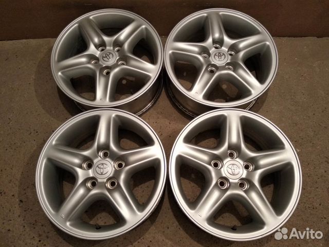 Оригинальные диски Toyota R16 5x114.3 6,5J ET35