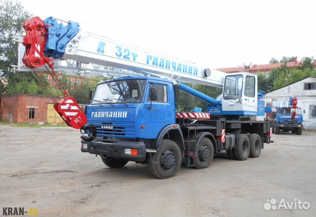 Аренда автокрана 32 т, 25т