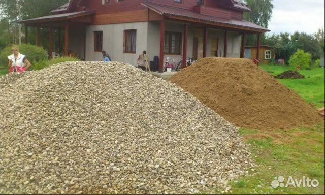 Песок щебень керамзит навоз грунт - Доставка