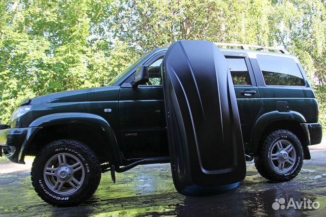 Автобокс на крышу Черный active M (450 л)