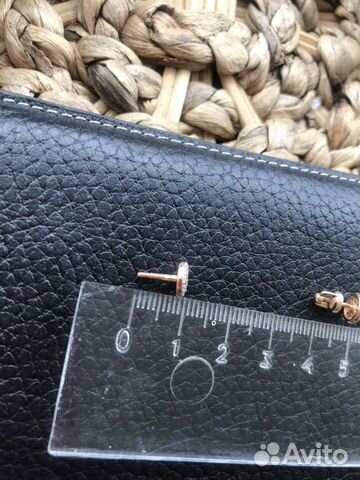 Золотые серьги